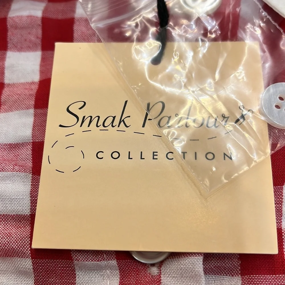 NWT Unique Vintage - Smack Parlor  Gingham Top - Multiple Sizes - Picture 5 of 9